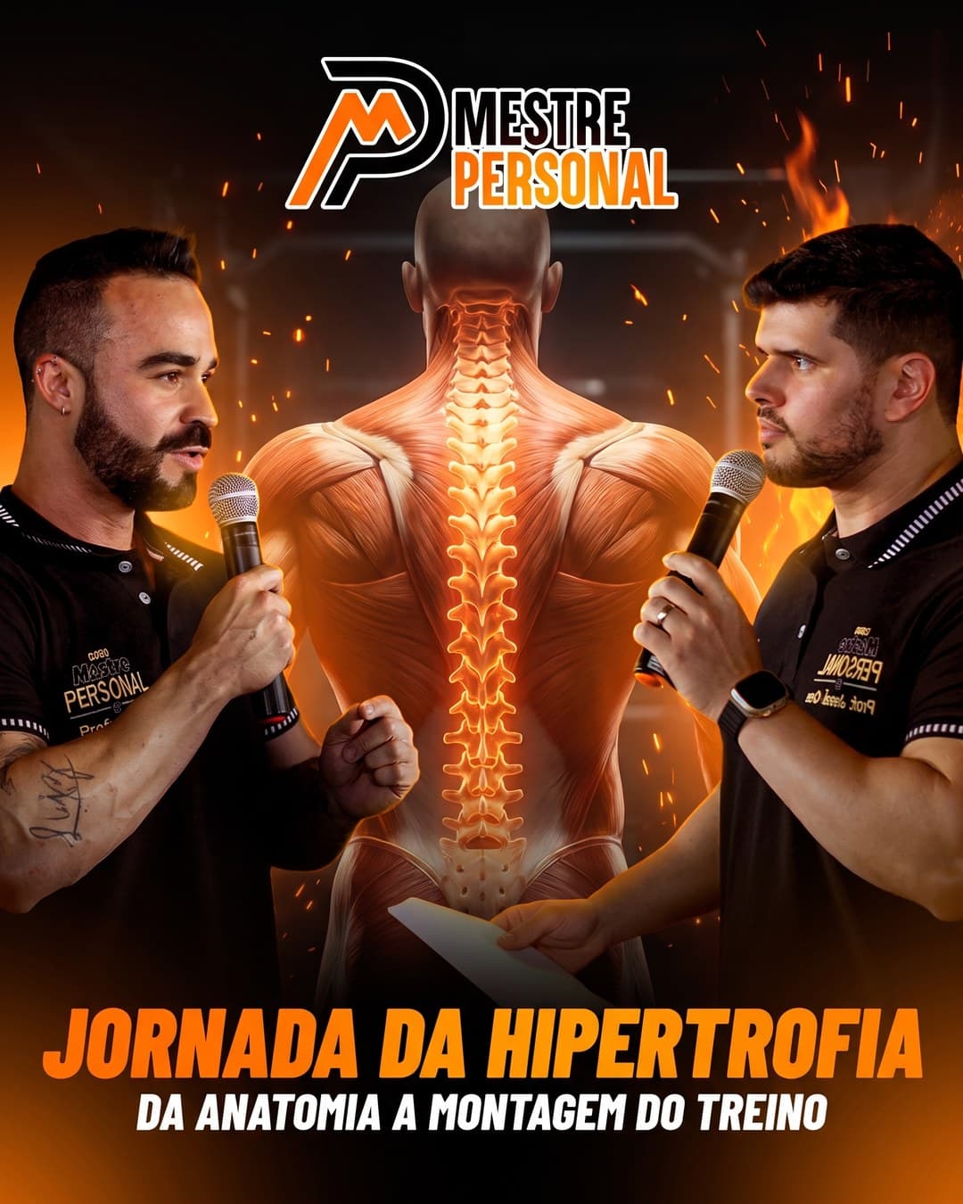 Jornada da Hipertrofia — da anatomia à montagem do treino, com Dr. Rafael Luiz e MSd. Josué Cruz